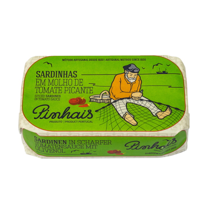 Portugalské sardinky v pikantnej paradajkovej omáčke s olivovým olejom